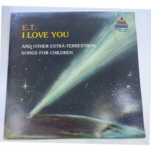 E.T. - I Love You 12" Vinyl Record 33RPM Kid Stuff Children Songs